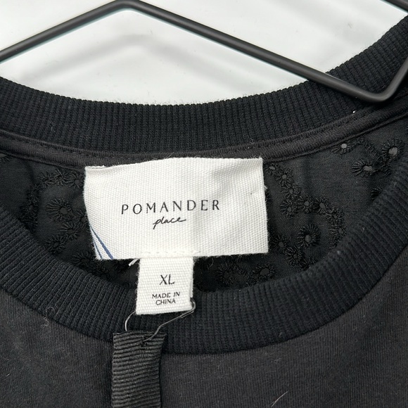 Tuckernuck Pomander Place Black Eyelet Emi Tee - Picture 9 of 10